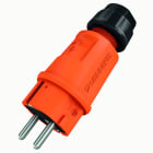 MENNEKES - Schuko-Stecker orange 16A 2p+E 230V IP54