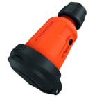 MENNEKES - Schuko-Kupplung Orange 16A 2P+E 230V IP54