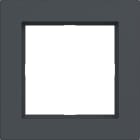 HAGER - A.1 LED-Rahmen 1fach anthrazit matt, lack.