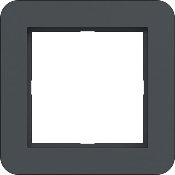 HAGER - C.1 LED-Rahmen 1fach anthrazit matt, lack.