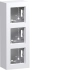 HAGER - A.8 Gehäuse 3fach hohe Ausführung, lichtweiß matt, AP