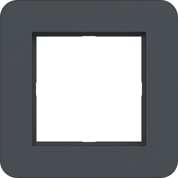 HAGER - C.8 LED-Rahmen 1fach anthrazit matt, lack.