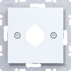 HAGER - A.x/C.x Zstk. für Melde- & Befehlsgerät 18,8 mm lichtweiß matt