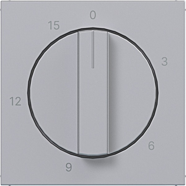 HAGER - A.x/C.x Zstk. für 15 min. Zeitschaltuhr, titan matt, lack.