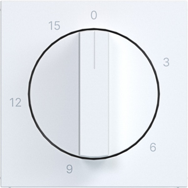 HAGER - A.x/C.x Zstk. für 15 min. Zeitschaltuhr, lichtweiß matt
