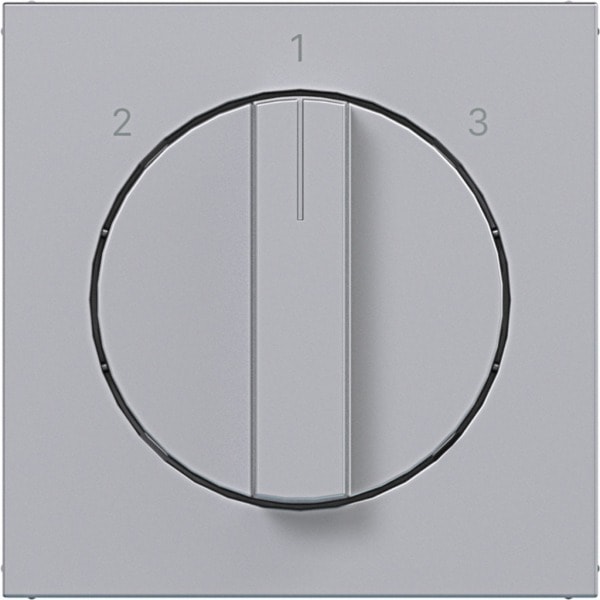 HAGER - A.x/C.x Zstk. f. 3-Stufenschalter titan matt, lack.