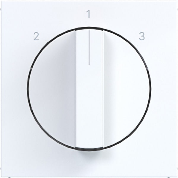 HAGER - A.x/C.x Zstk. f. 3-Stufenschalter lichtweiß glänzend