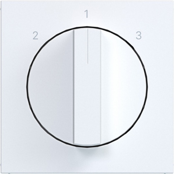 HAGER - A.x/C.x Zstk. f. 3-Stufenschalter lichtweiß matt