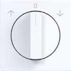 HAGER - A.x/C.x Zstk. für Jalousie Drehschalter, lichtweiß glänzend