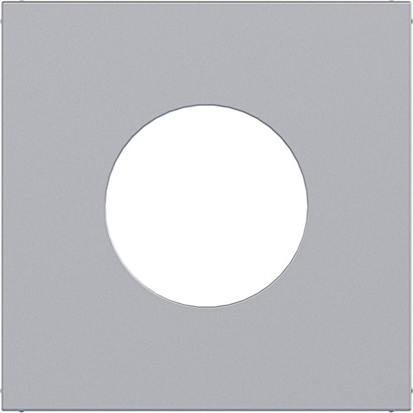 HAGER - A.x/C.x Zstk. für Druck- taster/Lichtsignal E10, titan matt lack.