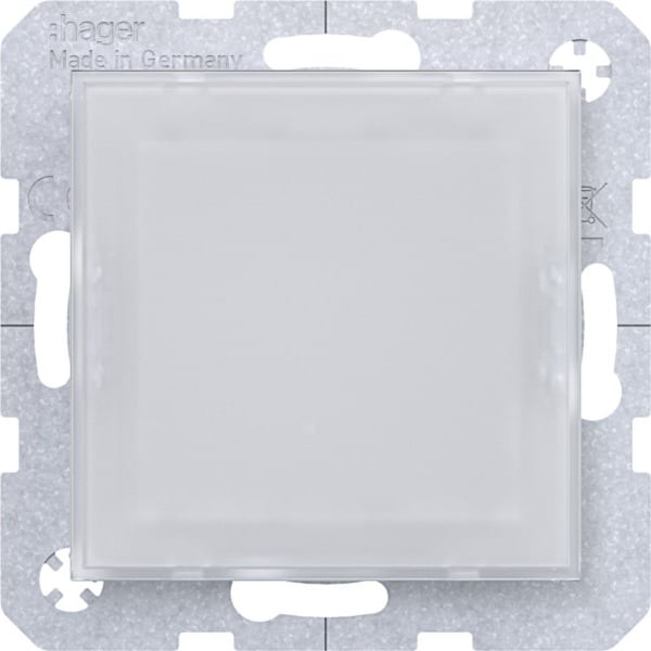 HAGER - A.x/C.x LED-Signallicht, rote/grüne Beleuchtung, lichtweiß gl.