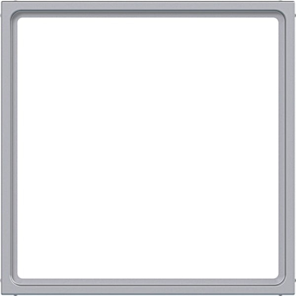HAGER - A.x/C.x Zwischenring für 51x51mm Zentralplatte, titan matt, lack.