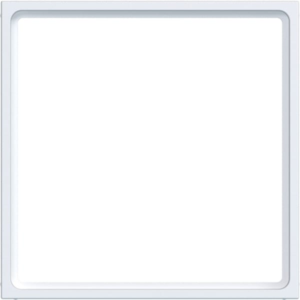 HAGER - A.x/C.x Zwischenring für 51x51mm Zentralplatte, lichtweiß matt