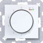 HAGER - A.x/C.x Temp.regler 230V/16A, Heizen/Kühlen, lichtweiß glänzend