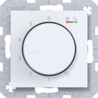 HAGER - A.x/C.x Temp.regler 230V/16A, Heizen/Kühlen, lichtweiß matt