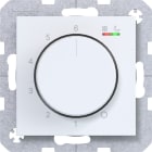 HAGER - A.x/C.x Temp.regler 230V/15W, Heizen/Kühlen, lichtweiß matt