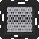 HAGER - A.x/C.x Lautsprecher für Radio Touch, nachtschwarz glänzend, UP