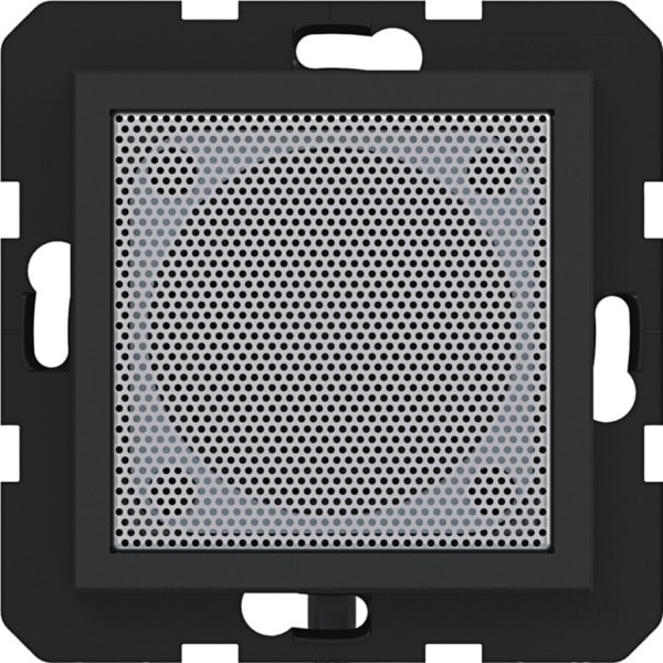 HAGER - A.x/C.x Lautsprecher für Radio Touch, nachtschwarz matt, UP