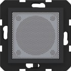 HAGER - A.x/C.x Lautsprecher für Radio Touch, nachtschwarz matt, UP