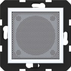 HAGER - A.x/C.x Lautsprecher für Radio Touch, lichtweiß glänzend, UP