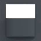 HAGER - A.x/C.x Bewegungsmelder Aufsatz 1,1m/2,2m, anthrazit matt, lack.