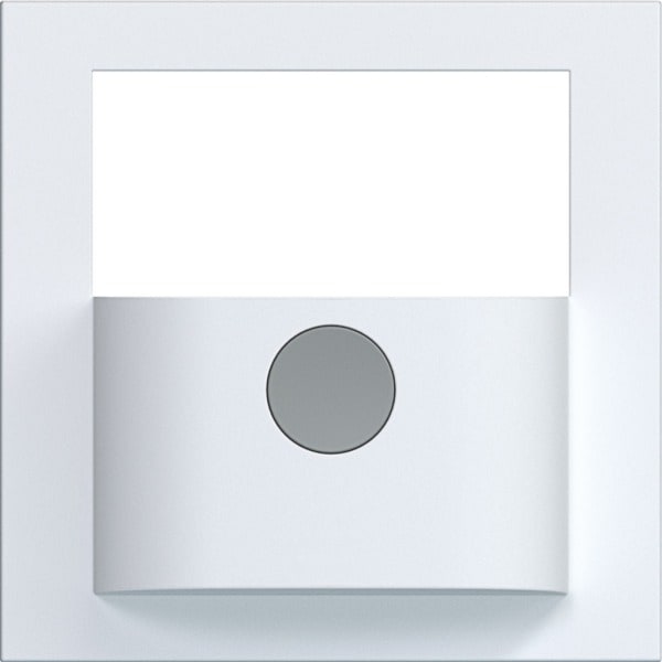 HAGER - A.x/C.x Bewegungsmelder Aufsatz mit Taste, 1,1m/2,2m, lichtweiß matt