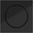 HAGER - A.x/C.x Zstk. für Drehdimmer, nachtschwarz glänzend
