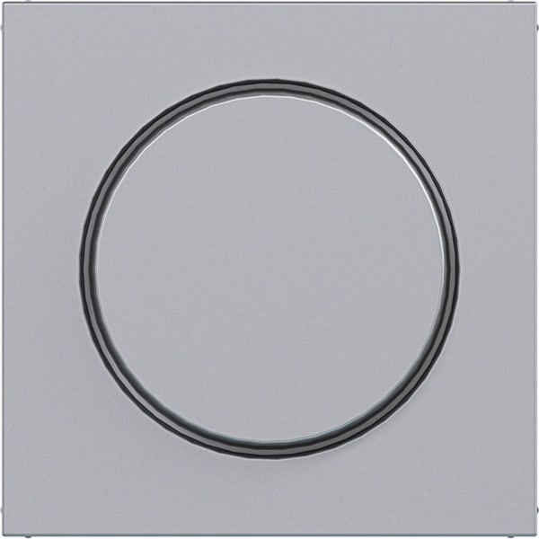 HAGER - A.x/C.x Zstk. für Drehdimmer, titan matt, lack.