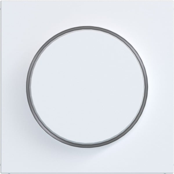 HAGER - A.x/C.x Zstk. für Drehdimmer, lichtweiß matt