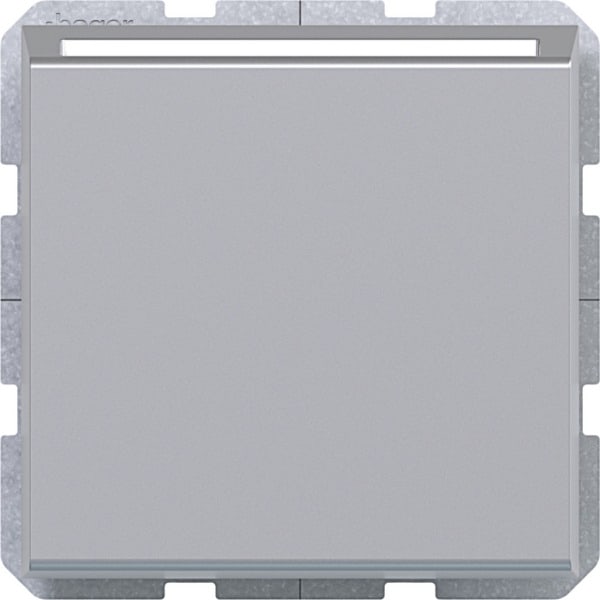 HAGER - A.x/C.x Elektronischer Hotel-Card Schalter mit Zstk., titan matt, lack.