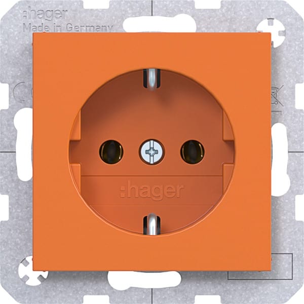 HAGER - A.x/C.x SSD orange glänzend