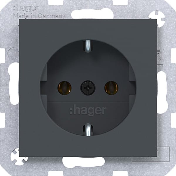 HAGER - A.x/C.x SSD anthrazit matt, lack.