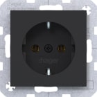 HAGER - A.x/C.x SSD nachtschwarz matt