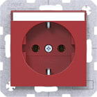 HAGER - A.x/C.x SSD mit Beschriftungsfeld rot glänzend