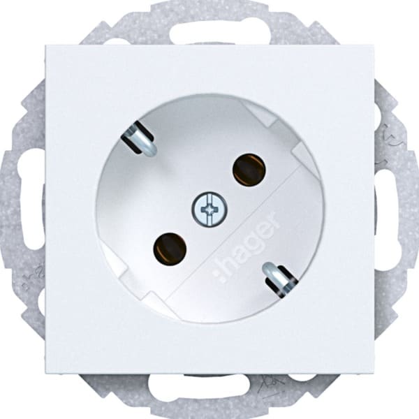 HAGER - A.x/C.x SSD 45 Grad lichtweiß matt