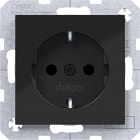 HAGER - A.x/C.x SSD mit erhöhtem Ber.schutz, nachtschwarz glänzend