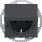 HAGER - A.x/C.x SSD 45° m. Klappd. arret. erh. Ber.schutz, BSF, anthraz. m., lack.