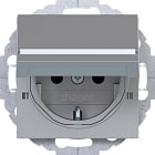 HAGER - A.x/C.x SSD 45° m. Klappd. arret. erh. Ber.schutz, BSF, titan matt, lack.