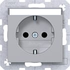 HAGER - A.x/C.x SSD mit erh. Ber.schutz BSF, Schraub-Liftkl., titan matt, lack.