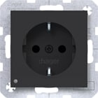 HAGER - A.x/C.x SSD LED-Orientierungsl. erh. Ber.schutz, Liftkl., n.schwarz matt