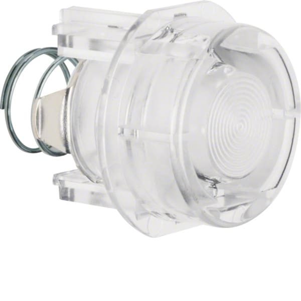 HAGER - Tasterknopf für Drucktaster und Lichtsignal E10 Zubehör klar transparent