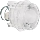 HAGER - Tasterknopf für Drucktaster und Lichtsignal E10 Zubehör klar transparent