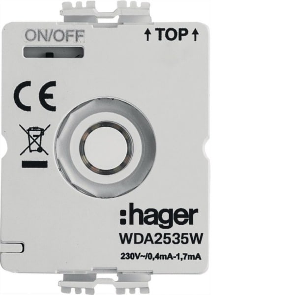 HAGER - LED-Modul Drehschalter 230V mit Neutralleiter