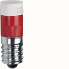 HAGER - LED-Lampe für Lichtsignal E10 und Drucktaster 230 V rot