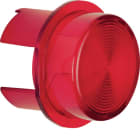 HAGER - Haube für Drucktaster/Lichtsignal E10 rot transparent