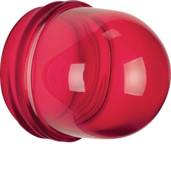 HAGER - Haube für Lichtsignal E14 rot transparent