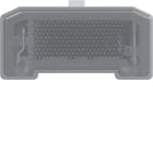 HAGER - LED-Modul mit N-Klemme, 230V 0,4mA, Modul-Einsätze grau