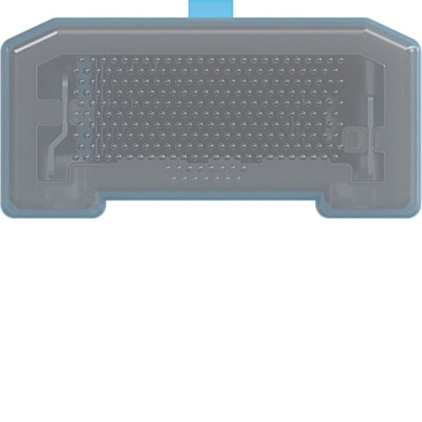 HAGER - LED-Modul mit N-Klemme, 12-48V 0,4-0,9mA, Modul-Einsätze blau