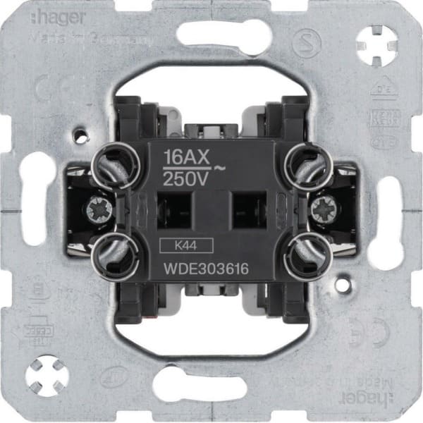 HAGER - Wechselschalter 16 AX, UP