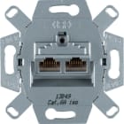 HAGER - UAE-Steckdose 8/8-polig geschirmt Cat.6A